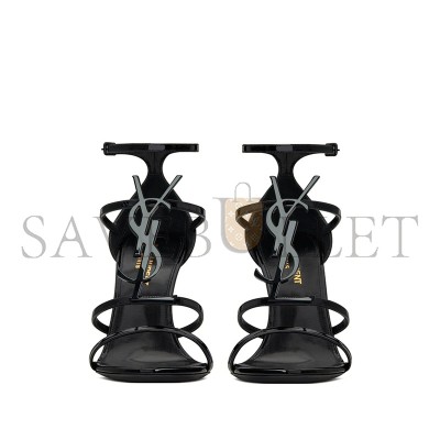 YSL CASSANDRA SANDALS IN PATENT LEATHER 6301090NPVV1000